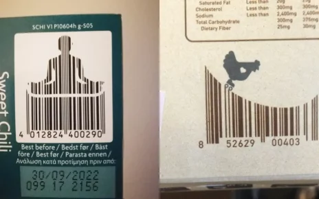 7 Foto Desain Barcode Kemasan Ini Super Kreatif, Anti Mainstream